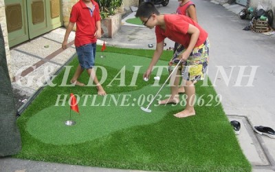 Thi công golf trong vườn cần chuẩn bị những gì ?