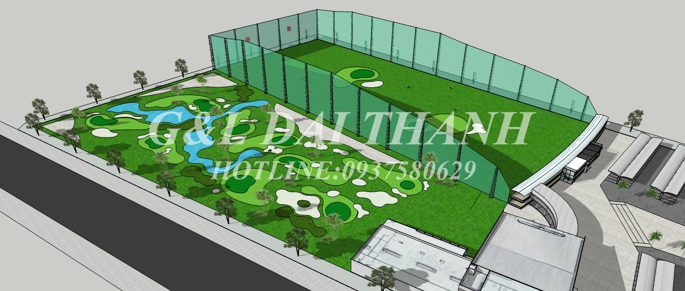 thi cong san golf dai thanh 