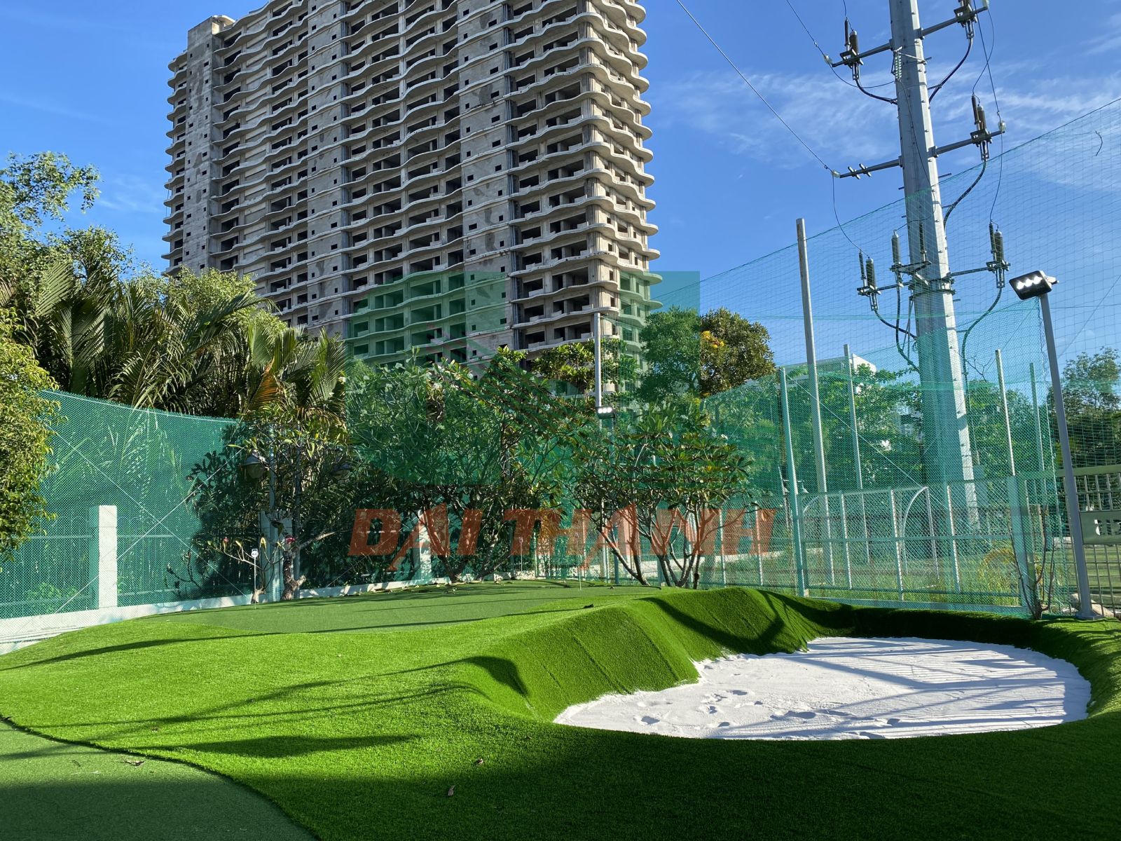 thiết kế và thi công mini golf