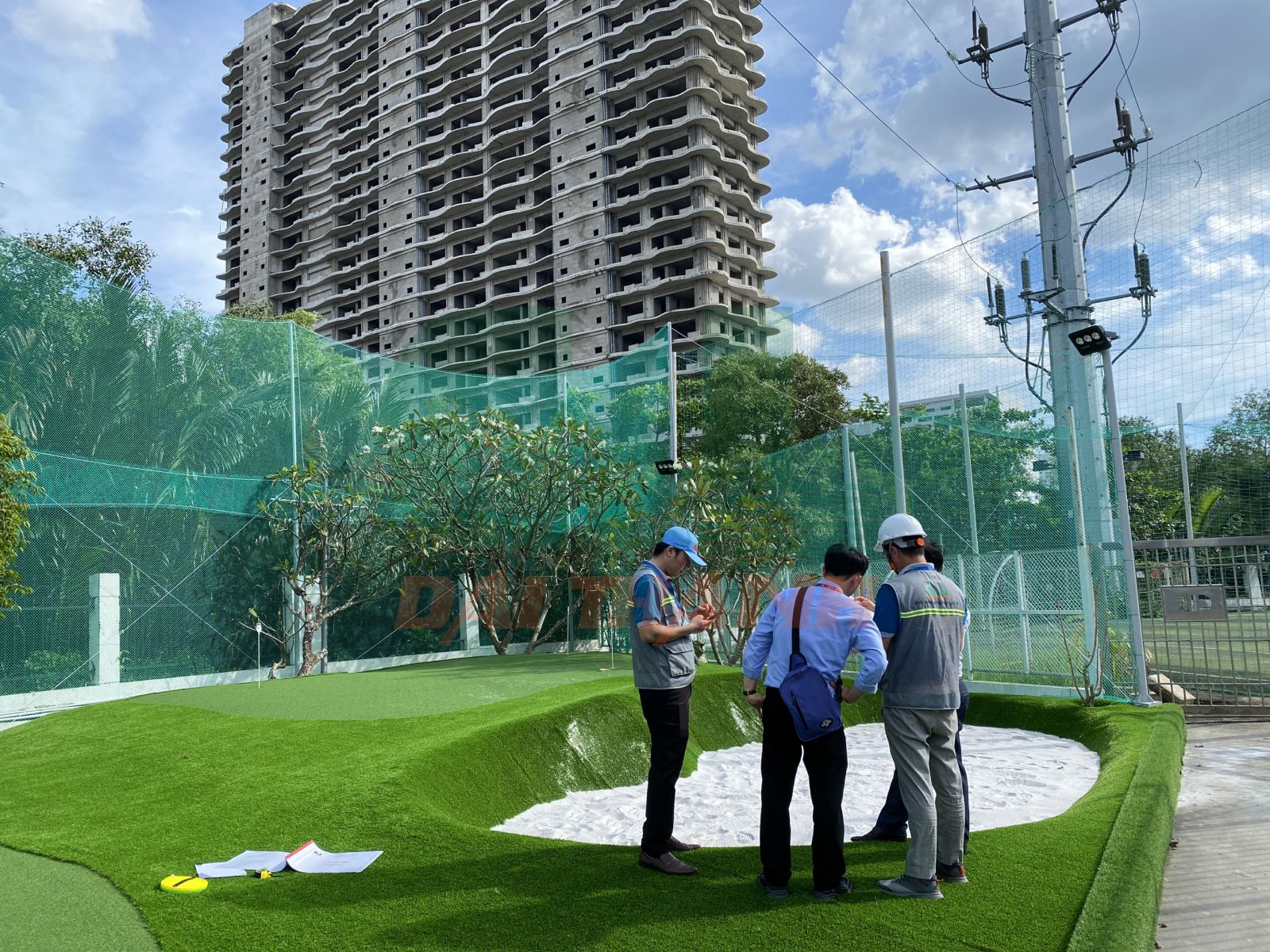 thiết kế và thi công mini golf