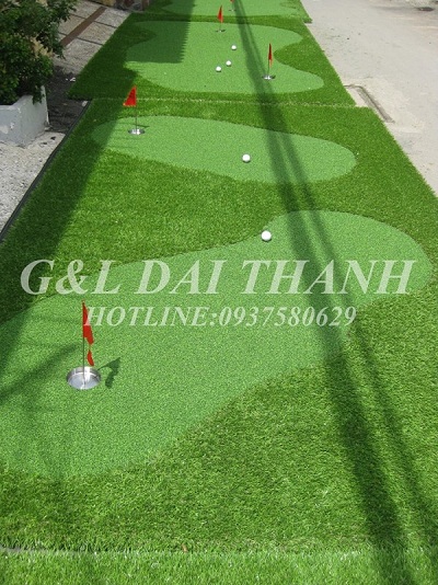 thi công golf mini